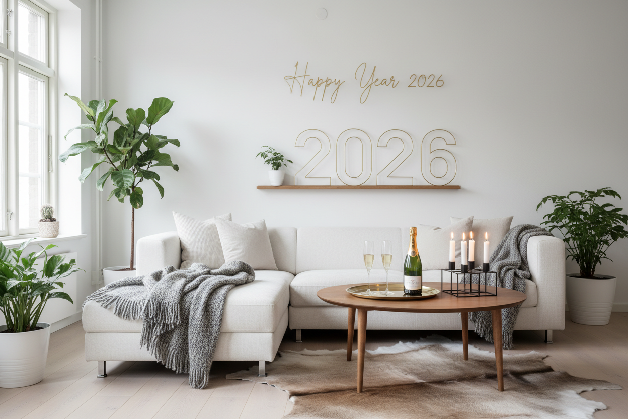 happy new year scandinavian interior 2026